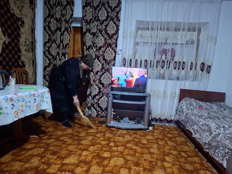 📌Социальный работник отделения социального обслуживания на дому граждан пожилого возраста и инвалидов № 2 из села Маштада Ильясова К.