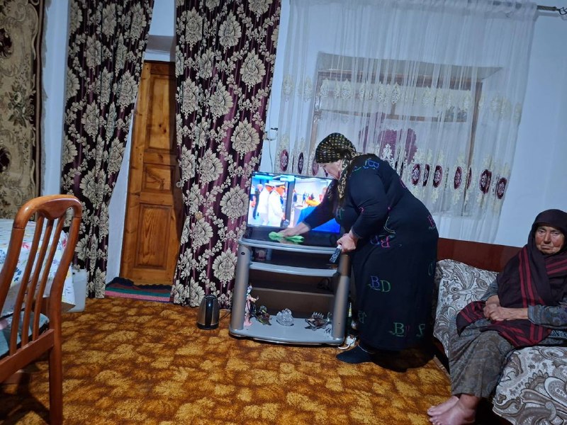 📌Социальный работник отделения социального обслуживания на дому граждан пожилого возраста и инвалидов № 2 из села Маштада Ильясова К.