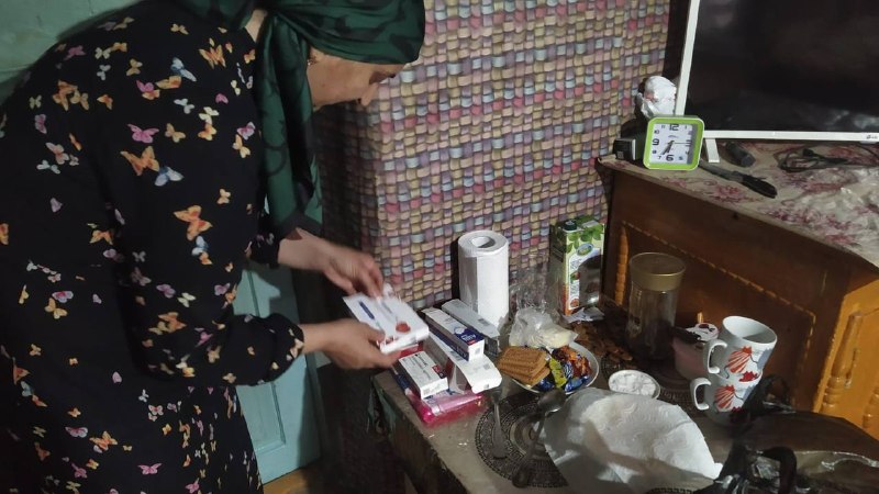 📌Социальный работник отделения социального обслуживания на дому граждан пожилого возраста и инвалидов № 1 из села Карата Магомедрасулова З.
