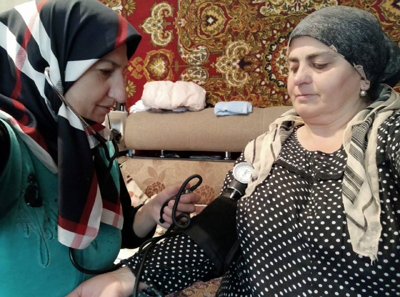 📌Социальный работник отделения социального обслуживания на дому граждан пожилого возраста и инвалидов № 1 из села Карата Магомедрасулова Х.
