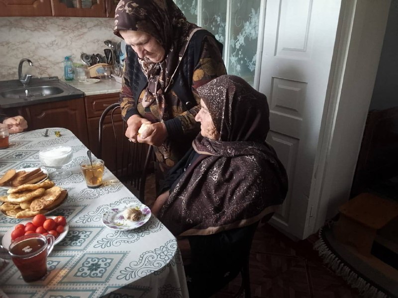 📌Социальный работник отделения социального обслуживания на дому граждан пожилого возраста и инвалидов № 2 из села В.Инхело Магомедова С.