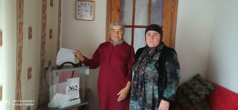 Гражданский долг не знает преград: наши подопечные приняли участие в выборах на дому!